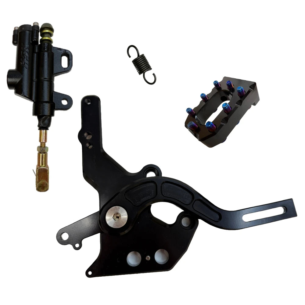 surron foot brake kit with hsk amster cylinder option