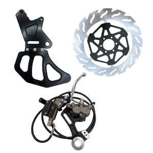 Moto Brake Single Caliper Rear Brake Kit