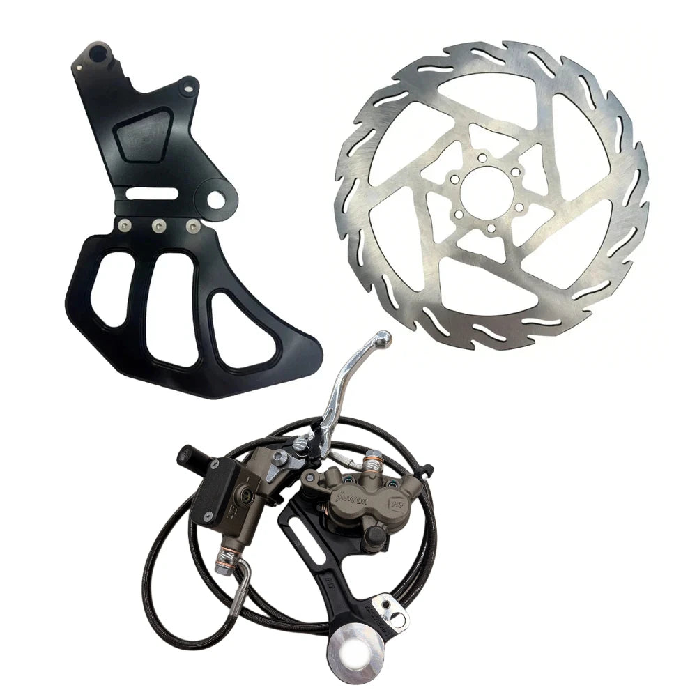 moto brake single caliper rear brake kit for surron light bee on a white background