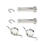 foot peg pins and springs set for Surron Light Bee on white background