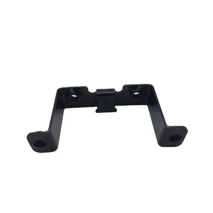 bottom side angle of top controller bracket for surron light bee on a white background