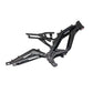 Sur-Ron Light Bee X replacement frame kit in black main frame, swingarm and subframe shown