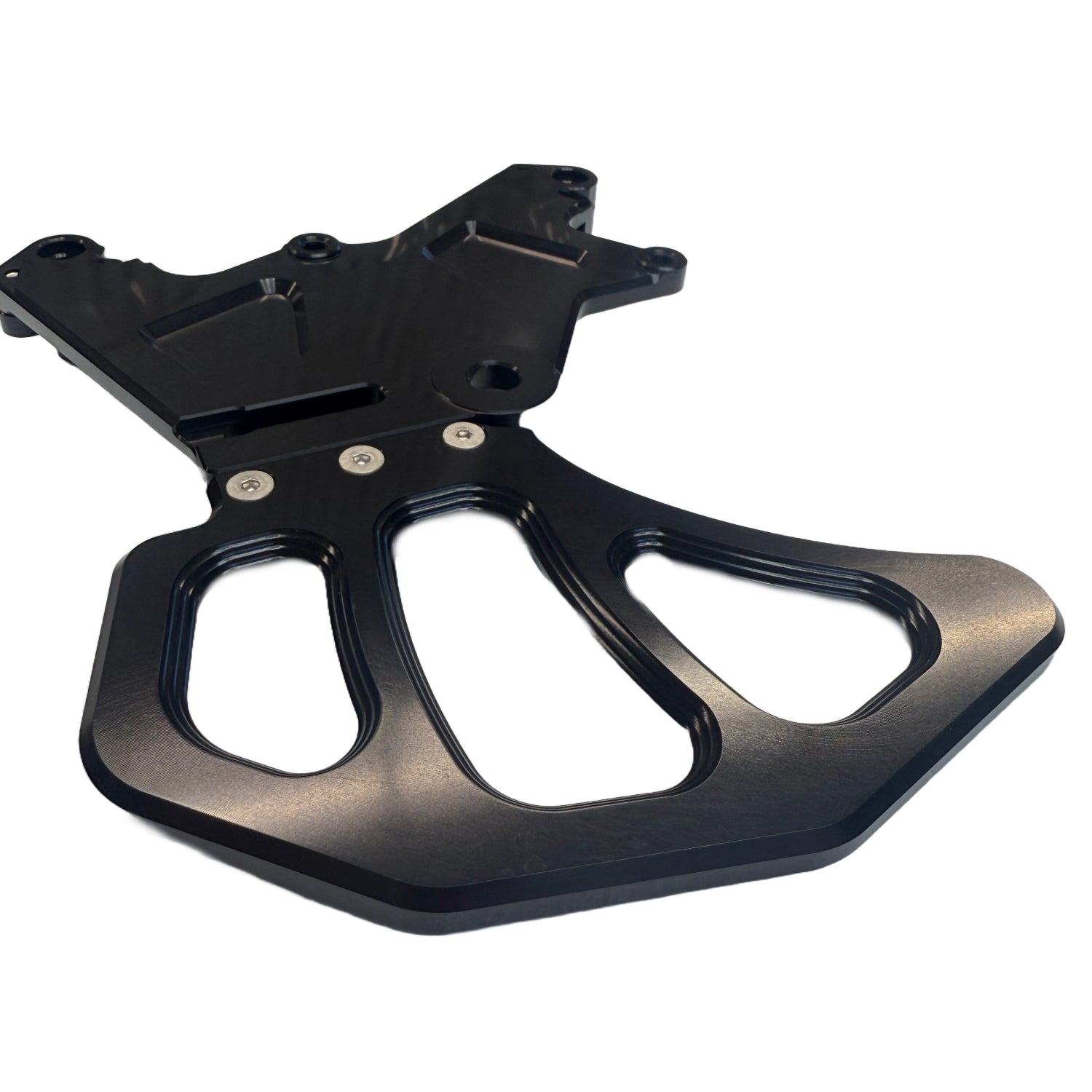 dual caliper moto brake bracket for surron light bee bottom angle