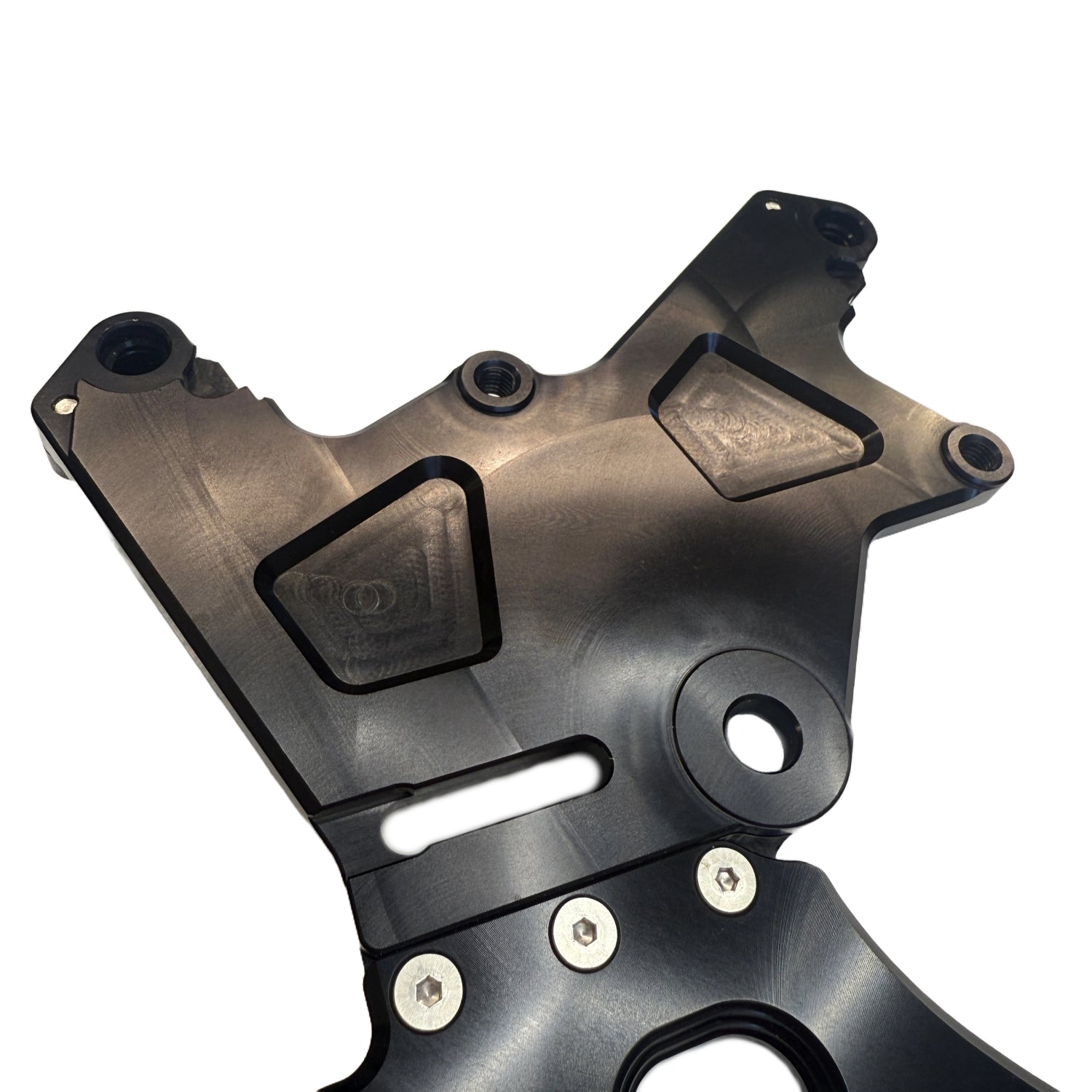 dual caliper moto brake bracket for surron light bee close up