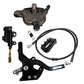 surron moto foot brake kit with an hsk master cylinder