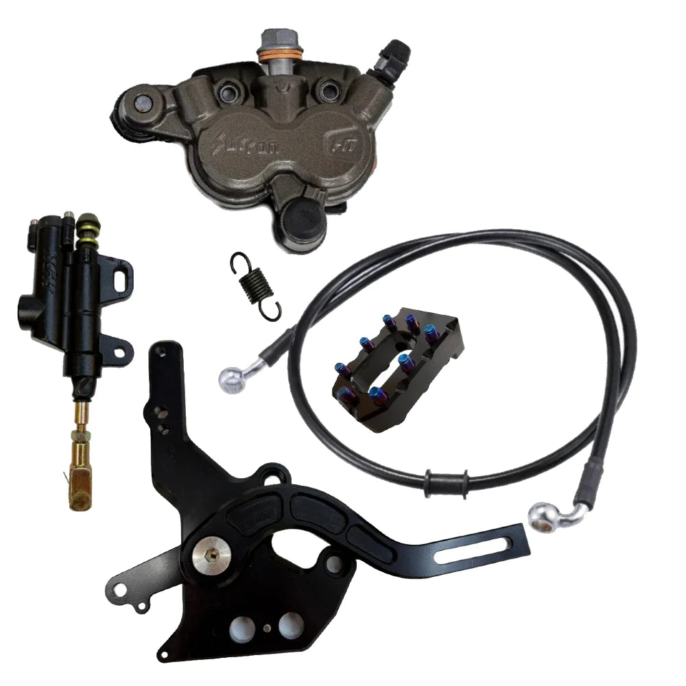 surron moto foot brake kit with an hsk master cylinder