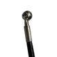 close up of the 28 degree banjo on the moto foot brake line