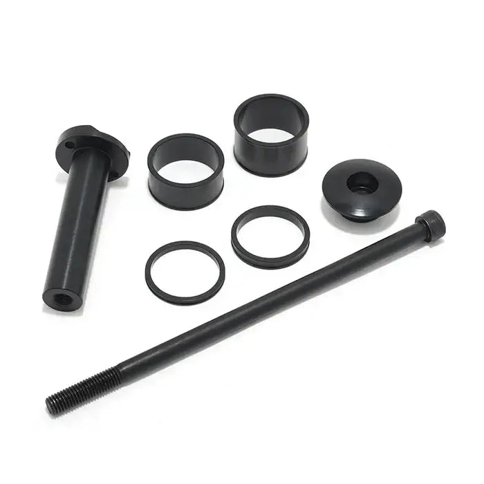 surron talaria stem lock kit black full taken apart white background