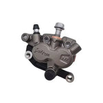 Surron Ultra Bee front hydraulic brake caliper, raw cast body with bleed nipple and banjo bolt
