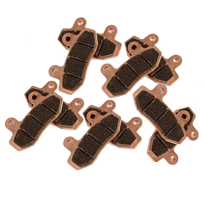surron ultra bee brake pads set of 5 bottom view white background.