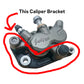 front caliper bracket explained for surron ultra bee moto brake calipers on a white background