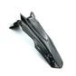 Surron Ultra Bee Front Fender in carbon fiber finish, lightweight alternative to OEM black version