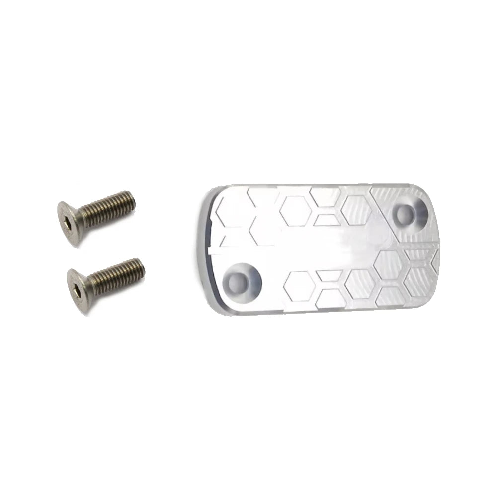 silver reservoir cap for surron ultra bee brake master cylinder