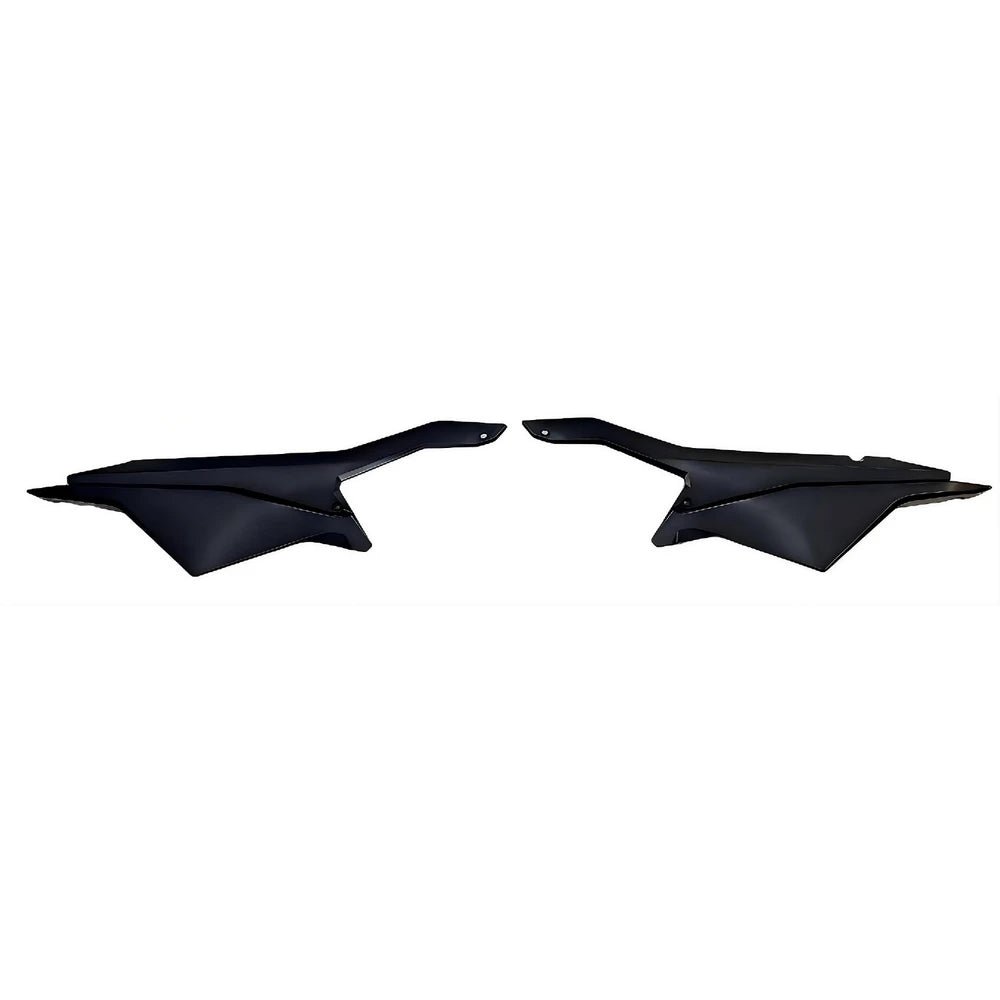 Surron Ultra Bee side panels, left and right black ABS pair with larger number area