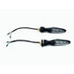 Pair of LED front turn signal indicators for Surron Ultra Bee with bullet connectors and mounting hardware