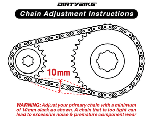 Surron Chain Conversion Adjustment Instructions