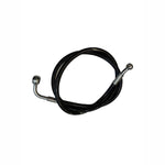 surron foot brake line close up with white background