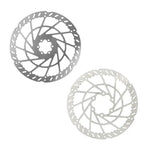 220mm front & rear brake rotors for Talaria on a white background