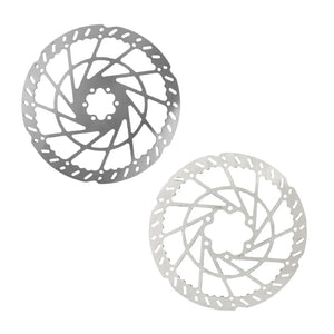 220mm front & rear brake rotors for Talaria on a white background