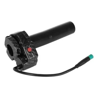 talaria carbon fiber throttle front view on white background