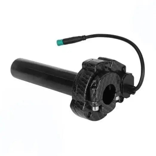 talaria carbon fiber throttle rear view on white background