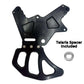 talaria dual caliper moto brake bracket with spacer on a white background