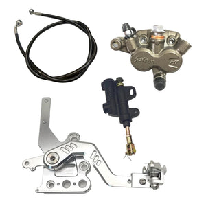 talaria mx3 mx4 moto foot brake kit with white background