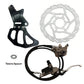 Talaria MX3 MX4 XXX moto brake single caliper rear brake kit Gen1 black caliper on white background
