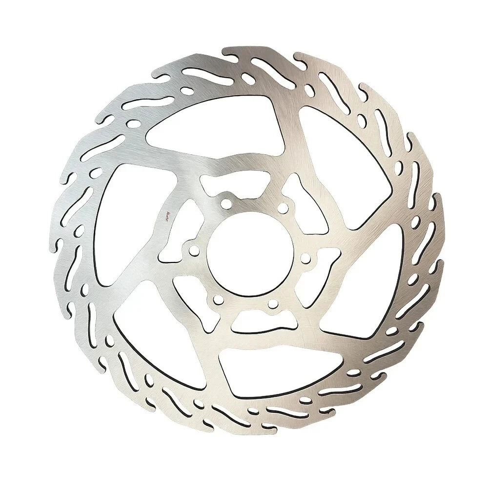 Talaria rear brake rotor disc with slotted wave pattern