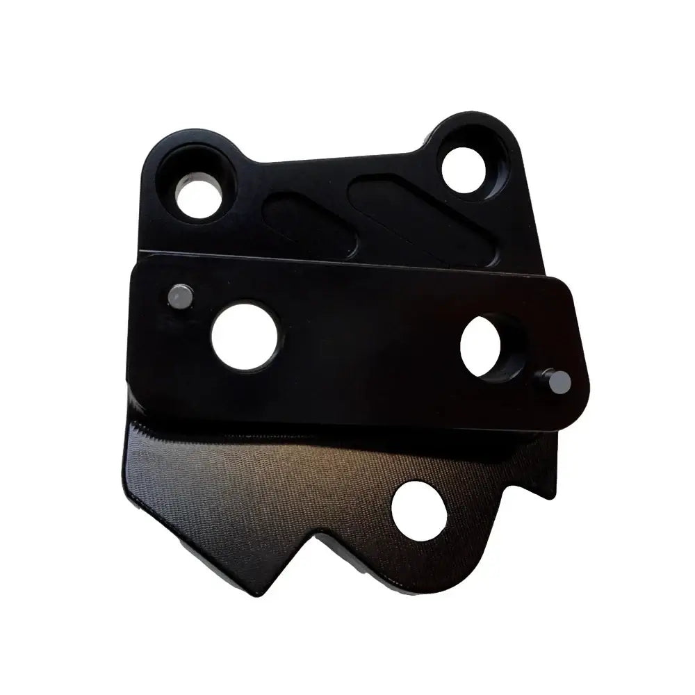 Kickstand‑side foot peg bracket for Talaria X3, black CNC aluminum replacement designed for strength