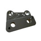 Silver right‑side foot peg bracket for Talaria X3, precision CNC 6061 aluminum replacement
