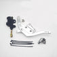 talaria xxx foot brake assembly sliver with white background
