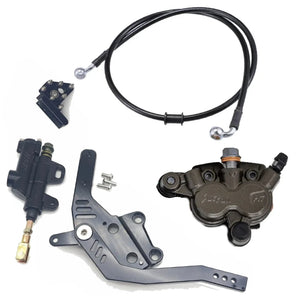talaria xxx moto foot brake kit with white background