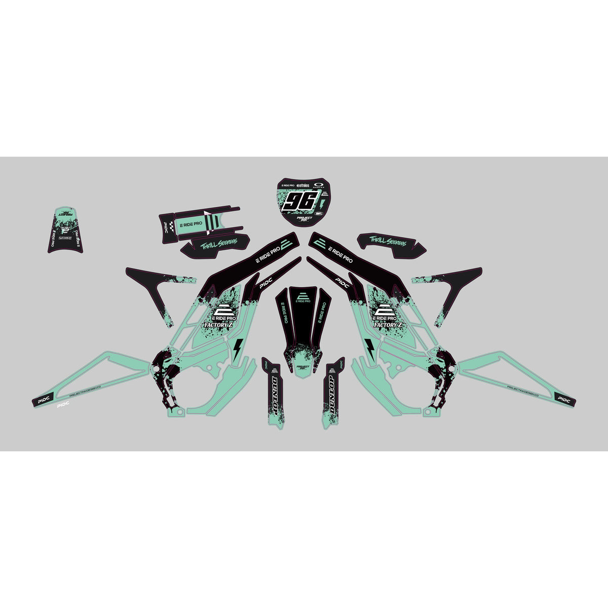 Toxic Eride Pro SS Graphics Kit, image 2