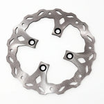 Tuttio rotor for the Soleil 01, 190mm stainless steel brake rotor, top view