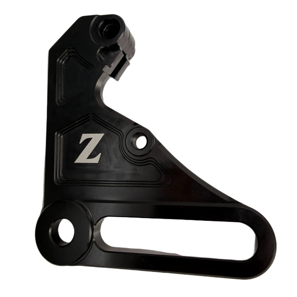 Tuttio Soleil 01 Ultra Bee caliper bracket in black with slotted mount, foot brake kit