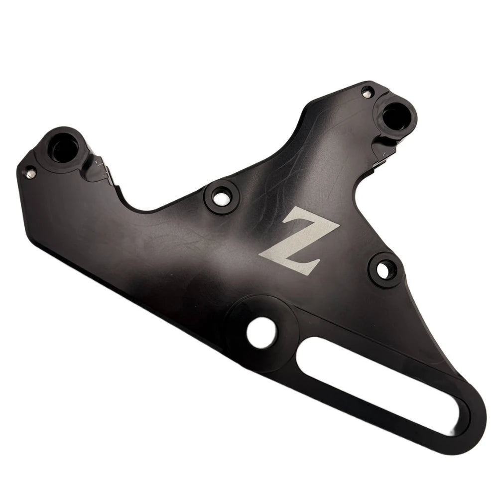 Tuttio Soleil 01 Ultra Bee brake dual caliper bracket in black, on a white background