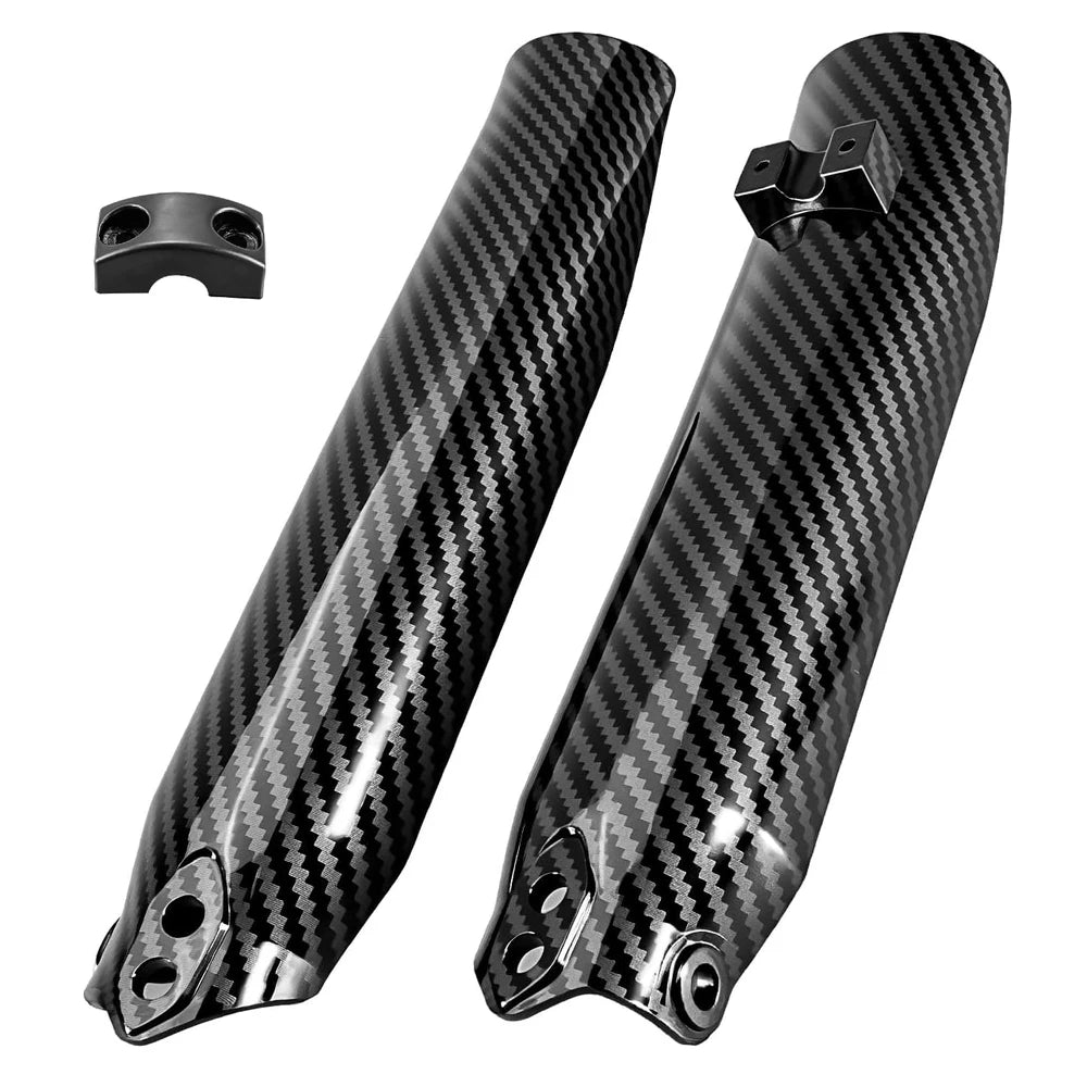 tuttio soleil 01 carbon fiber fork guard front view on a white background