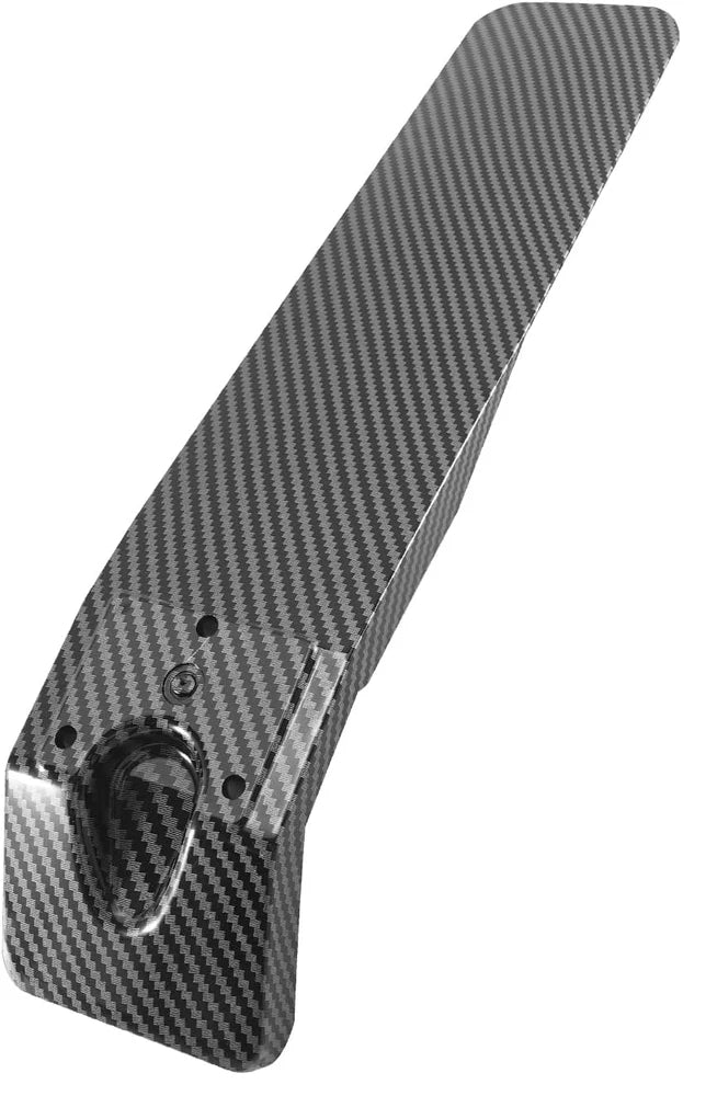 tuttio soleil 01 carbon fiber front fender rear view on a white background