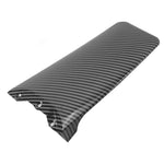 tuttio soleil 01 carbon fiber rear fender front view on a white background