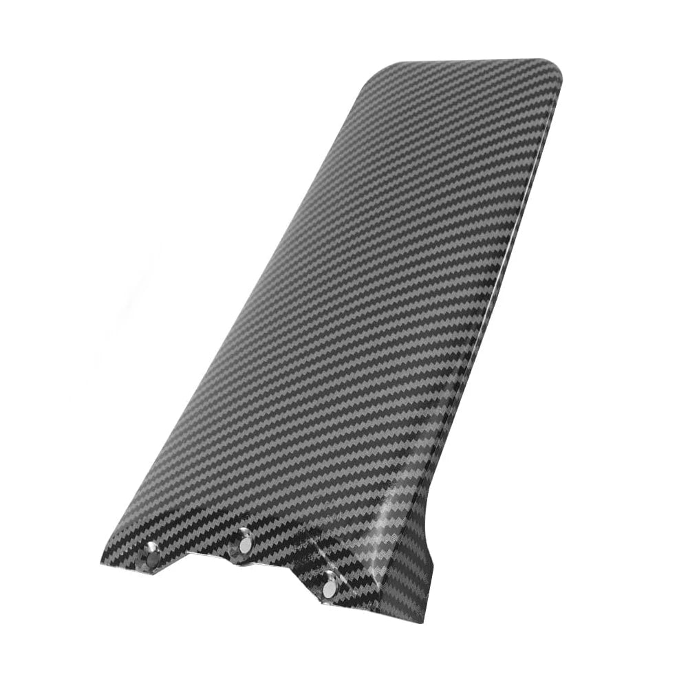tuttio soleil 01 carbon fiber rear fender rear view on a white background