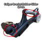 Caliper Bracket rubber slider and pole with highlighted positioning on a white background