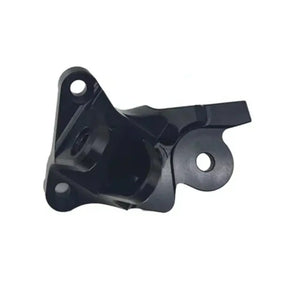ultra bee left side peg bracket black side view with white background
