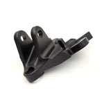 ultra bee left side peg bracket black with white background