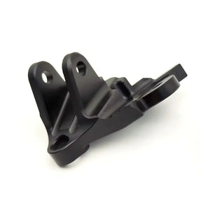 ultra bee left side peg bracket black with white background