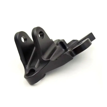 ultra bee left side peg bracket black with white background
