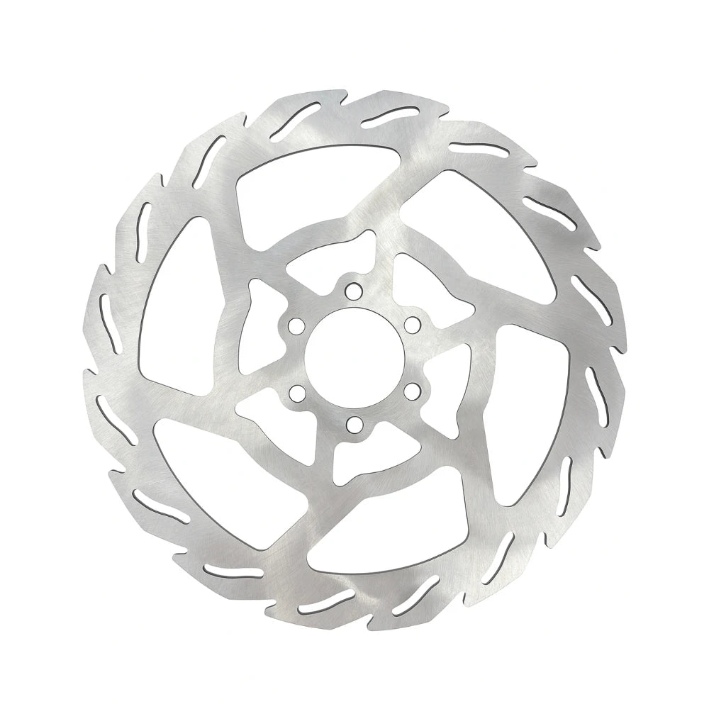 220mm upgraded rear rotor for eride pro ss, on a white background