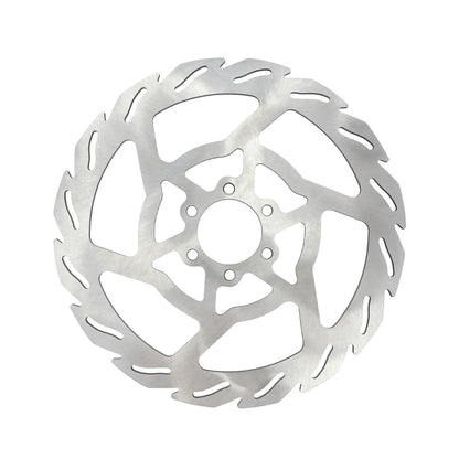 220mm upgraded rear rotor for eride pro ss, on a white background