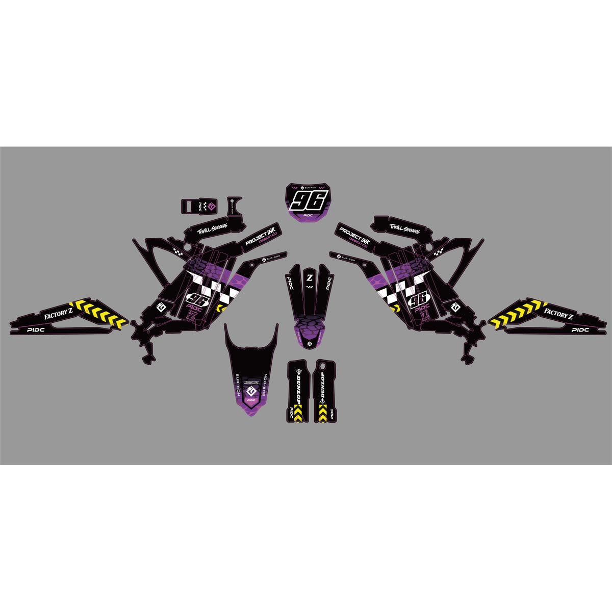 Voltage Surron Light Bee Graphics Kit, image 2