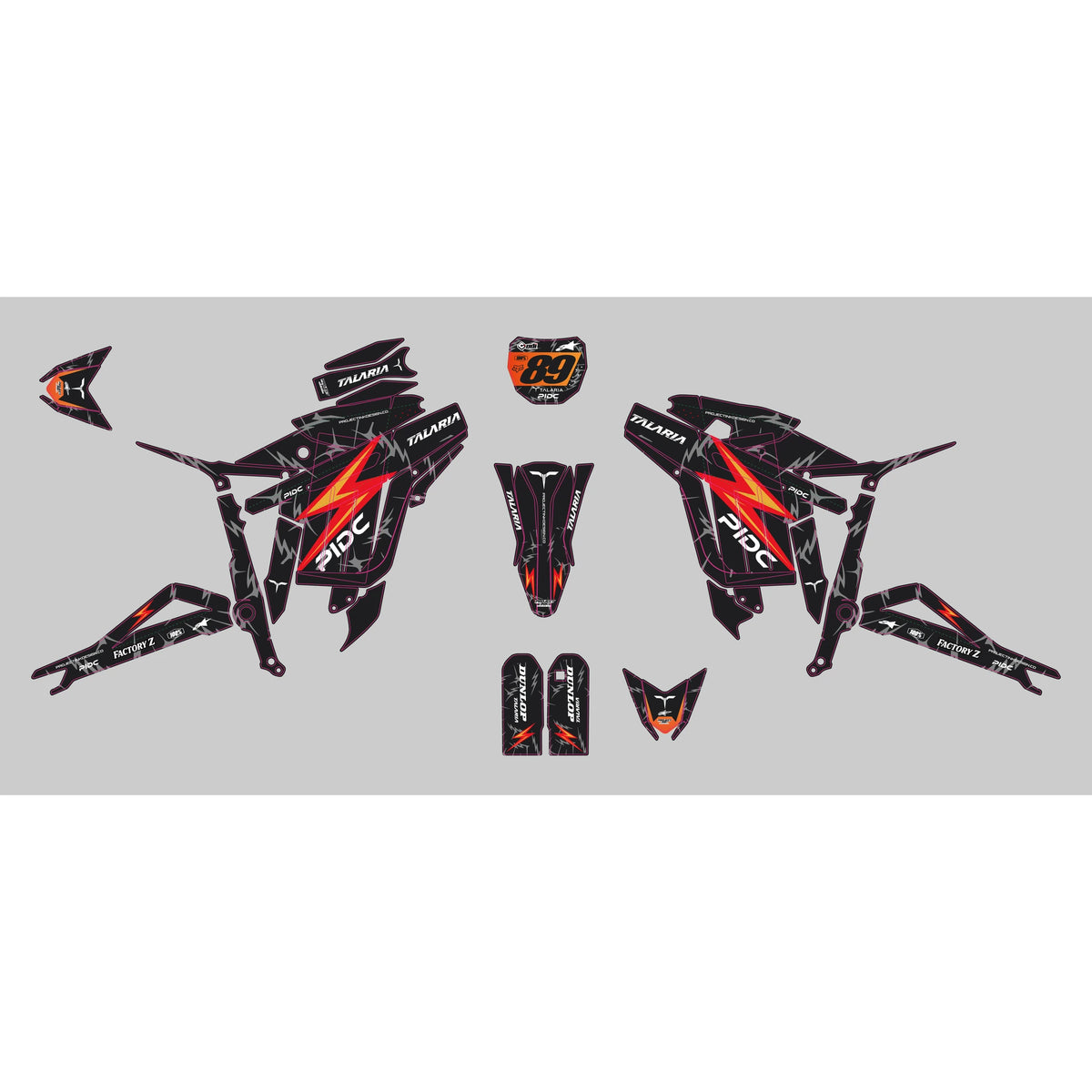 Voltage Talaria Sting MX3 MX4 Graphics Kit, image 2